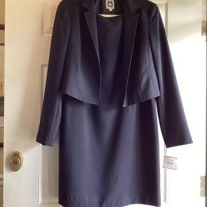 Anne Klein Navy Suit NWT